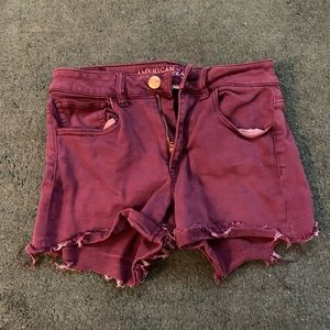 American eagle high waisted shorts